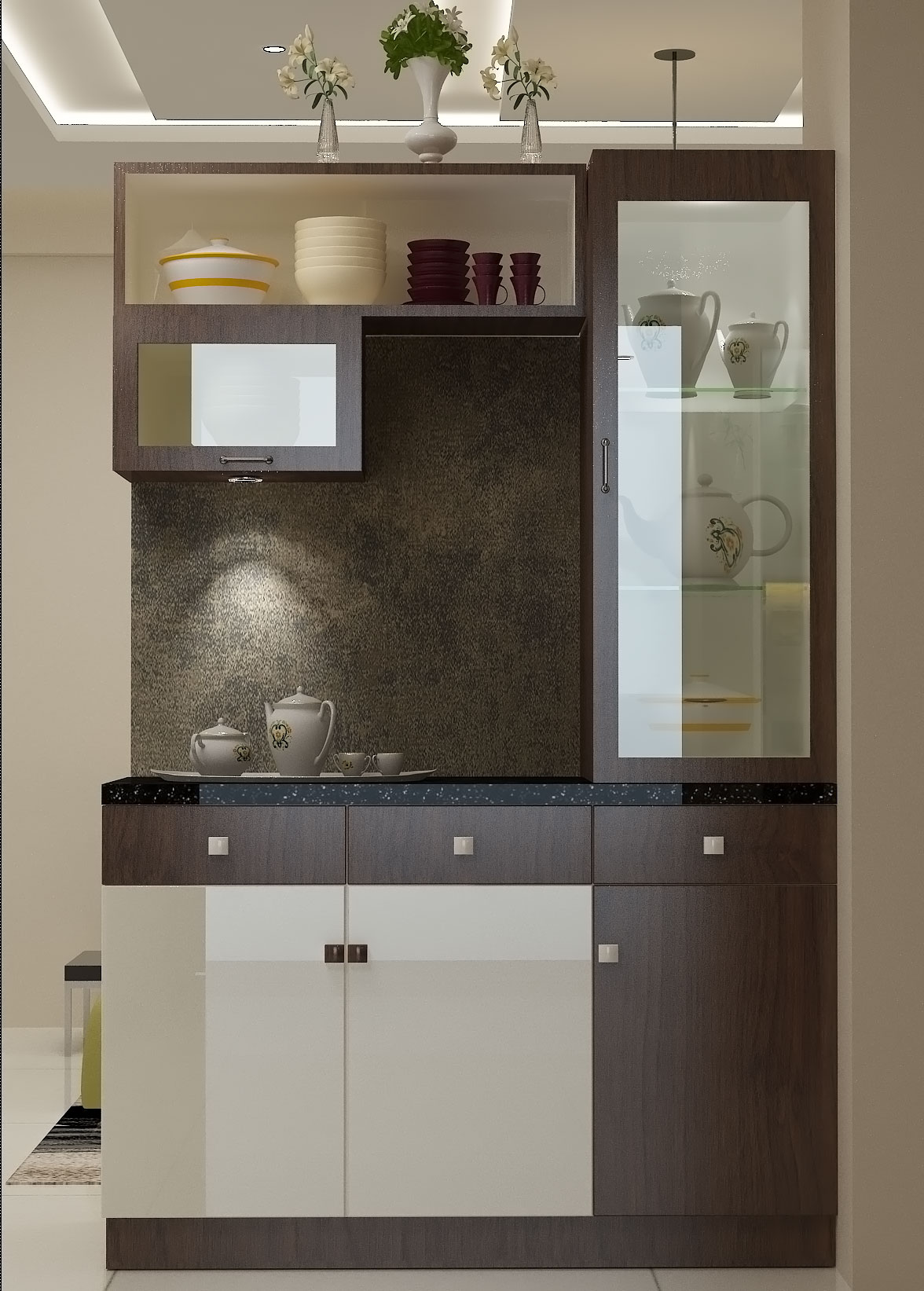 Crockery Cabinet Interiors